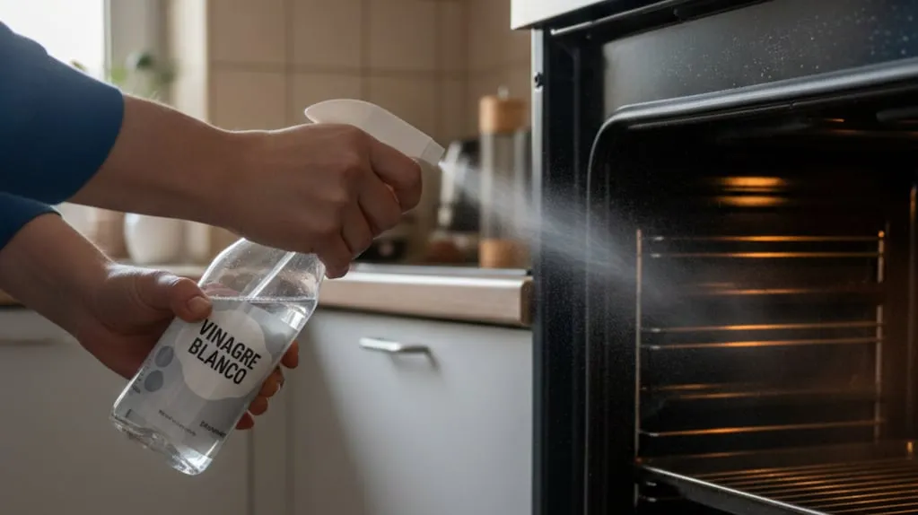 Postříkat bílý ocet uvnitř vypnuté trouby: co to dělá a kdy to zkusit