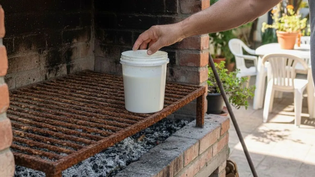 Jak obnovit zrezavělý gril během několika minut